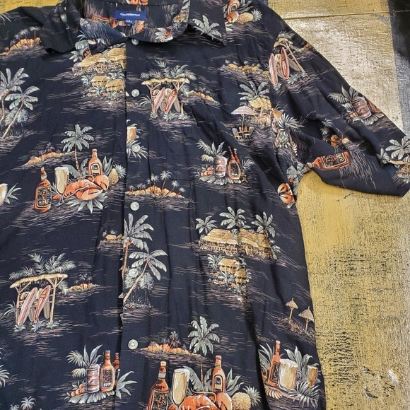 🤴👔🌴🥥🍺 Croft & Barrow Tropical Shirt - Picture 5 of 16